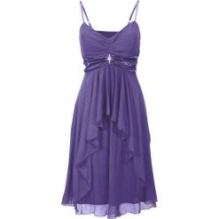 Sukienka wieczorowa bonprix lila. Sukienki marki bonprix. Za 79.99 zł.