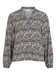 Vila Bluzka "Tullina" ze wzorem rozmiar: 38. Bluzki Vila, s, bez wzorów, z wiskozy, klasyczne, bez kołnierzyka, bez ramiączek. Za 43.99 zł.