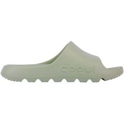 Klapki Coqui Lou W 7042-100-8100 zielone. Zielone klapki bez wzorów, sportowe, bez obcasa, bez zapięcia. Za 158.34 zł.