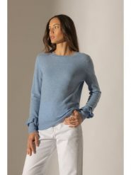 Perfect Cashmere Kaszmirowy sweter "Luing" w kolorze błękitnym rozmiar: L. Niebieskie swetry Perfect Cashmere, l, bez wzorów, z kaszmiru, bez ramiączek. Za 237.73 zł.