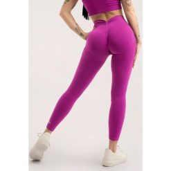 Legginsy fitness damskie Gym Glamour deep push up 2.0. Brązowe legginsy GYM GLAMOUR, bez wzorów, glamour. Za 169.99 zł.