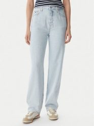 Tommy Jeans Jeansy Layla DW0DW23036 Niebieski jasny Slim Fit. Niebieskie jeansy Tommy Jeans, bez wzorów, z bawełny. Za 449.99 zł.