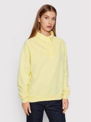 NA-KD Bluza 1100-005423-3116-003 Żółty Oversize. Żółte bluzy NA-KD, xxs, bez wzorów, z bawełny, bez kaptura. Za 129.99 zł.