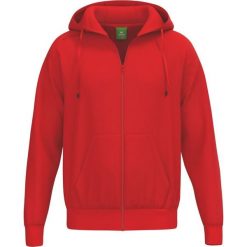 Bluza z kapturem Erima TS. Czerwone bluzy Erima, na zimę, bez wzorów, sportowe, bez ramiączek, z kapturem. Za 273.50 zł.