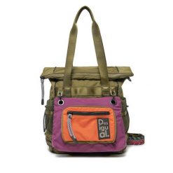Plecak Desigual. Brązowe plecaki Desigual, bez wzorów, bez dodatków. Za 699.99 zł.