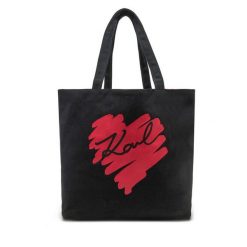 Torebka KARL LAGERFELD. Czarne torebki klasyczne KARL LAGERFELD, bez wzorów, klasyczne, bez dodatków. Za 219.99 zł.