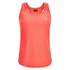 Damski tank top Macron Start Gaenor. Brązowe topy Macron, bez wzorów, sportowe, bez kołnierzyka, bez ramiączek. Za 213.50 zł.