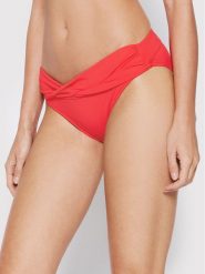 Seafolly Dół od bikini Seafolly Collective 44320-942 Czerwony. Czerwone bikini Seafolly, bez wzorów, z syntetyku. Za 189.99 zł.