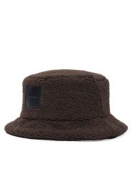 Calvin Klein Kapelusz All-Over Sherpa W/ Patch Bucket LV04F5097G Brązowy ciemny. Brązowe kapelusze Calvin Klein, bez wzorów, z poliesteru. Za 189.99 zł.