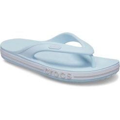 Japonki Dla Dorosłych Crocs Bayaband Flip. Niebieskie japonki Crocs, bez wzorów, z materiału. Za 129.99 zł.