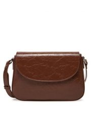 JENNY Torebka C-JEN-L-001-08 Brązowy. Brązowe listonoszki Jenny, bez wzorów, z materiału, bez dodatków. Za 109.99 zł.