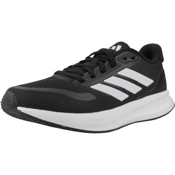Buty ADIDAS RUNFALCON 5 WIDE W Czarny. Czarne buty trekkingowe adidas, z syntetyku, bez zapięcia. Za 266.45 zł.