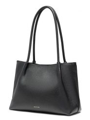 Puccini Shopper bag w kolorze czarnym - 34 x 25 x 15 cm rozmiar: onesize. Czarne shopper bag Puccini, bez wzorów, z materiału, bez dodatków. Za 225.05 zł.