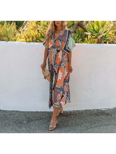 LA Angels Sukienka ze wzorem rozmiar: L. Sukienki LA Angels, na imprezę, l, bez wzorów, bez kołnierzyka, bez ramiączek, maxi. Za 114.71 zł.