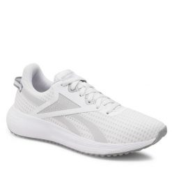 Buty do biegania Reebok. Białe buty treningowe Reebok, bez wzorów, bez zapięcia, do biegania. Za 169.99 zł.