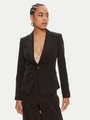 Liu Jo Marynarka CA4199 T2200 Czarny Regular Fit. Czarne marynarki i żakiety Liu Jo, bez wzorów, z syntetyku, bez ramiączek. Za 739.99 zł.