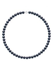 Pearl Addict Naszyjnik z perłami w kolorze granatowym - dł. 50 cm rozmiar: onesize. Niebieskie naszyjniki Pearl Addict, z materiału, z perłą, złote. Za 1,644.99 zł.