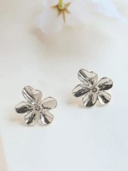 Lodie Silver Kolczyki-wkrętki rozmiar: onesize. Szare kolczyki Lodie Silver, srebrne. Za 26.99 zł.