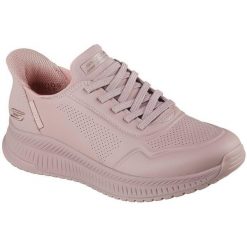 Buty sportowe damskie Skechers Bobs Squad 4 Key Look. Czerwone buty treningowe Skechers, bez wzorów, ze skóry ekologicznej, bez zapięcia, na fitness i siłownię. Za 490.00 zł.