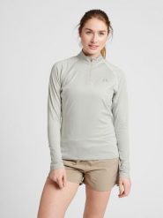 Damska bluza z zamkiem błyskawicznym 1/2 Newline. Szare bluzy Newline, xs, bez wzorów, z dżerseju, bez ramiączek, bez kaptura. Za 249.00 zł.