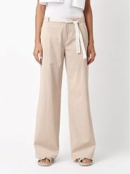 Rosner Spodnie w kolorze beżowym rozmiar: W42/L32. Brązowe spodnie materiałowe Rosner, bez wzorów, z materiału. Za 208.99 zł.