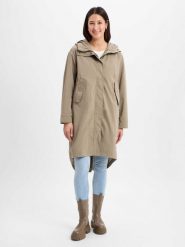 Ragwear płaszcz z dżerseju - Sinatry Kobiety Bawełna zielony, S. Zielone płaszcze Ragwear, s, bez wzorów, z bawełny, bez kaptura. Za 699.95 zł.