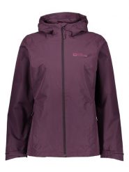 Jack Wolfskin Kurtka przeciwdeszczowa "Besler" w kolorze fioletowym rozmiar: L. Różowe kurtki przeciwdeszczowe Jack Wolfskin, l, bez wzorów, bez kaptura, outdoorowe. Za 283.08 zł.