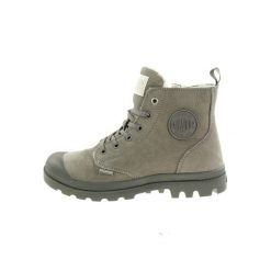Buty sportowe Sneakersy damskie, Palladium Pampa Hi Zip WL. Szare buty sportowe lifestyle Palladium, bez wzorów, z nubiku, sportowe, bez zapięcia. Za 506.50 zł.