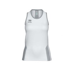 Koszulka Bez Rękawów Errea Regis Damska Ad Damskie. Białe t-shirty sportowe ERREA, m, bez wzorów, z materiału, bez ramiączek, do biegania. Za 194.85 zł.