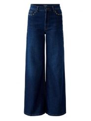 Oui Dżinsy - Comfort fit - w kolorze granatowym rozmiar: 36. Niebieskie jeansy Oui, bez wzorów, klasyczne. Za 157.35 zł.