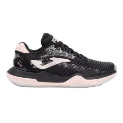 Buty do tenisa Joma Point Lady 2501 TPOILS2501AC czarne. Czarne buty treningowe bez wzorów, z gumy, bez zapięcia, na fitness i siłownię. Za 551.66 zł.