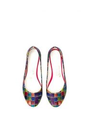 Goby Skórzane baleriny ze wzorem rozmiar: 40. Baleriny Goby, bez wzorów, bez obcasa, bez zapięcia. Za 143.56 zł.