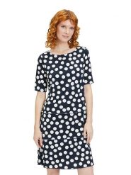 Betty Barclay Sukienka w kolorze granatowym rozmiar: 40. Niebieskie sukienki Betty Barclay, bez wzorów, bez kołnierzyka, bez ramiączek, midi. Za 114.95 zł.