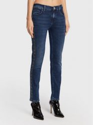 Liu Jo Jeansy UF2150 DS015 Granatowy Skinny Fit. Niebieskie jeansy Liu Jo, bez wzorów, z bawełny. Za 1,269.00 zł.
