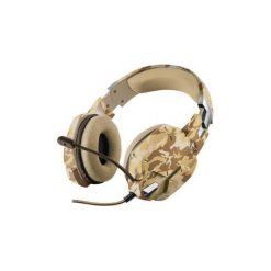 Słuchawki TRUST 322D Carus Gaming desert camo. Zielone słuchawki nauszne TRUST. Za 149.00 zł.