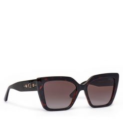 Okulary przeciwsłoneczne Guess. Brązowe okulary przeciwsłoneczne Guess, z aplikacjami. Za 459.99 zł.