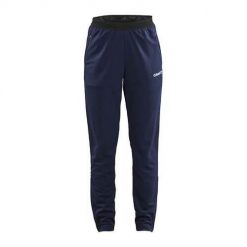 Spodnie sportowe damskie Craft Evolve. Niebieskie spodnie dresowe Craft, bez wzorów, z dresówki, długie. Za 276.00 zł.