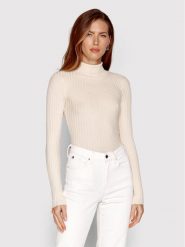 Pieces Golf Crista 17115049 Beżowy Slim Fit. Brązowe swetry Pieces, xl, bez wzorów, z wiskozy, bez ramiączek. Za 149.99 zł.