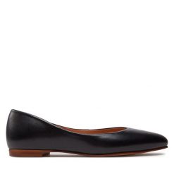 Baleriny Balagan. Czarne baleriny BALAGAN, bez wzorów, bez obcasa, bez zapięcia. Za 239.99 zł.