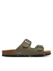 CMP Klapki Eco Thalitha 3Q91016 Brązowy. Brązowe klapki CMP, bez wzorów, ze skóry, bez obcasa, bez zapięcia. Za 189.99 zł.