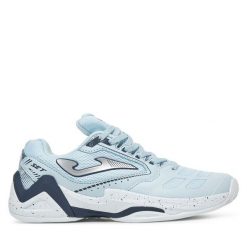 Buty do tenisa Joma. Niebieskie buty treningowe Joma, bez wzorów, bez zapięcia, tenisowe. Za 199.99 zł.