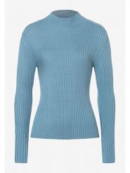 More & More Sweter w kolorze błękitnym rozmiar: 44. Niebieskie swetry More & More, s, bez wzorów, z wiskozy, klasyczne, bez ramiączek. Za 127.65 zł.