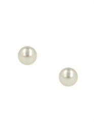 Otazu Pozłacane kolczyki-wkrętki z perłami Swarovski rozmiar: onesize. Białe kolczyki Otazu, z perłą, pozłacane. Za 93.29 zł.