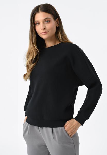 Bluza bawełniana B-ALLURE. Brązowe bluzy Volcano, m, bez wzorów, z bawełny, klasyczne, bez ramiączek, bez kaptura. Za 149.99 zł.
