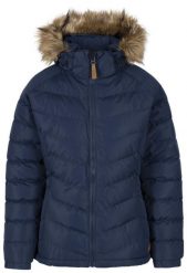 Trespass Nadina - Kurtka damska wyściełana granatowa. Niebieskie kurtki 2117 OF SWEDEN, xl, bez wzorów, z poliesteru, bez kaptura. Za 203.00 zł.