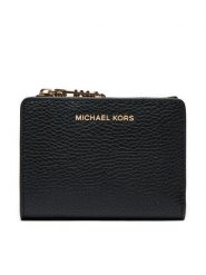 MICHAEL Michael Kors Mały Portfel Damski 32S4G8ED7L Czarny. Czarne portfele MICHAEL Michael Kors, bez wzorów, ze skóry. Za 379.99 zł.