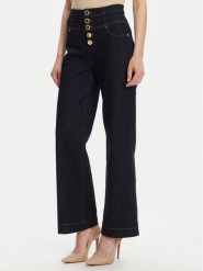 Marciano Guess Jeansy 5YGA00 7347A Granatowy Flare Fit. Niebieskie jeansy Marciano Guess, z aplikacjami, z bawełny. Za 959.99 zł.