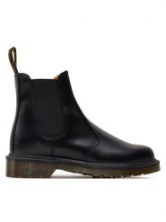 Dr. Martens Sztyblety 2976 11853001 Czarny. Czarne botki Dr Martens, bez wzorów, ze skóry, bez obcasa, na płaskiej podeszwie, bez zapięcia. Za 599.99 zł.