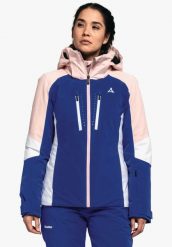 Kurtka narciarska damska Schöffel Naladas. Niebieskie kurtki narciarskie Schöffel, na zimę, s, bez wzorów, z elastanu, bez kaptura, narciarskie, primaloft. Za 2,499.99 zł.