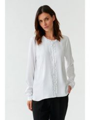 TATUUM Koszula w kolorze białym rozmiar: 40. Białe koszule Tatuum, s, bez wzorów, z wiskozy, klasyczne, bez kołnierzyka, bez ramiączek. Za 133.45 zł.